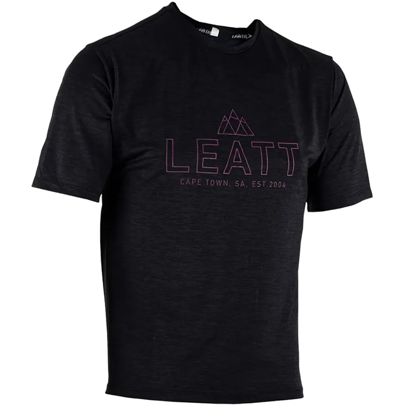 Maillot LEATT MTB TRAIL 1.0 Manga Corta Negro
