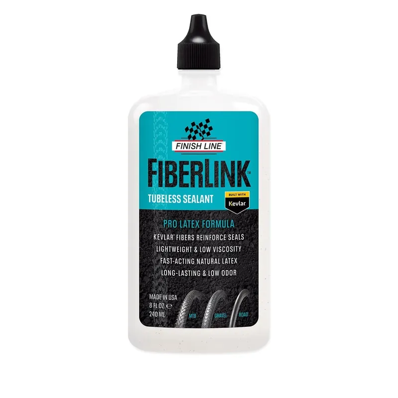 Líquido preventivo Tubeless FINISH LINE FIBERLINK PRO LATEX (240 ml)