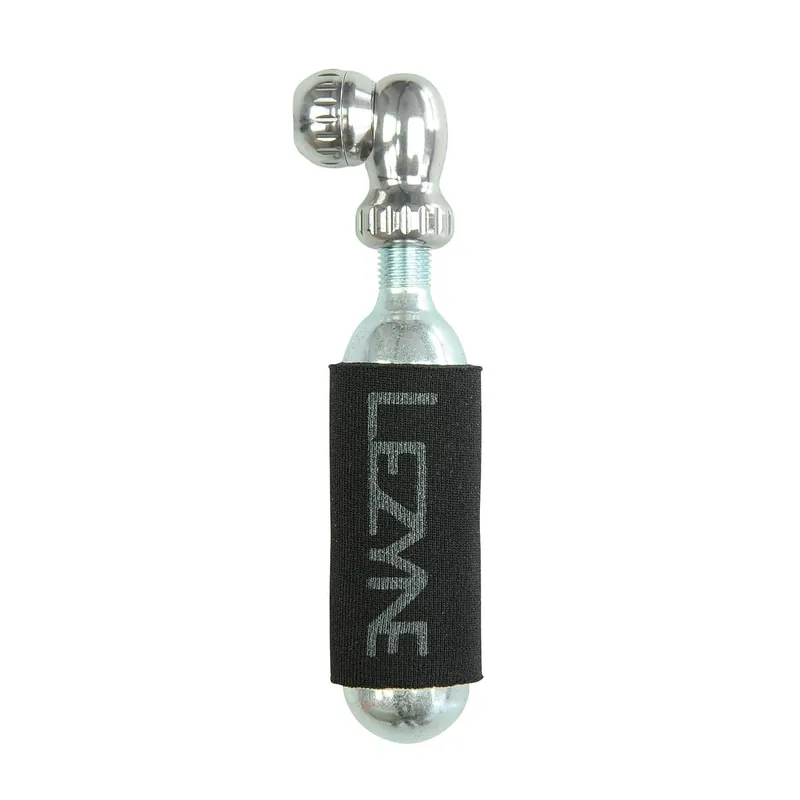 LEZYNE TWIN SPEED DRIVE percutor CO2 + cartucho CO2 roscado 16g (x1) Plata