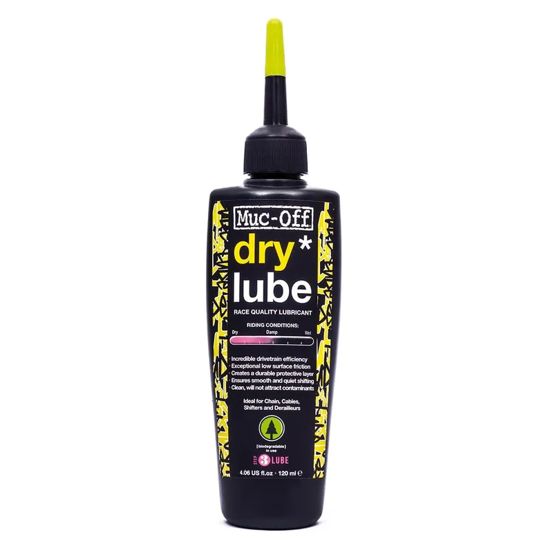 MUC-OFF DRY WEATHER Lubricante de cadena para condiciones secas (120 ml)