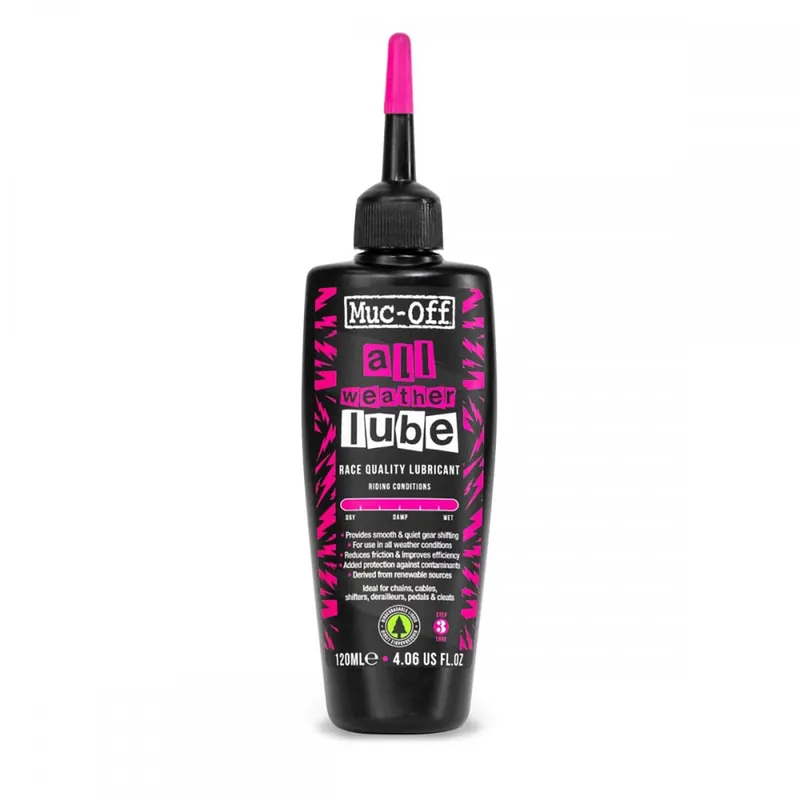 MUC-OFF ALL WEATHER Lubricante para todas las condiciones (120 ml)