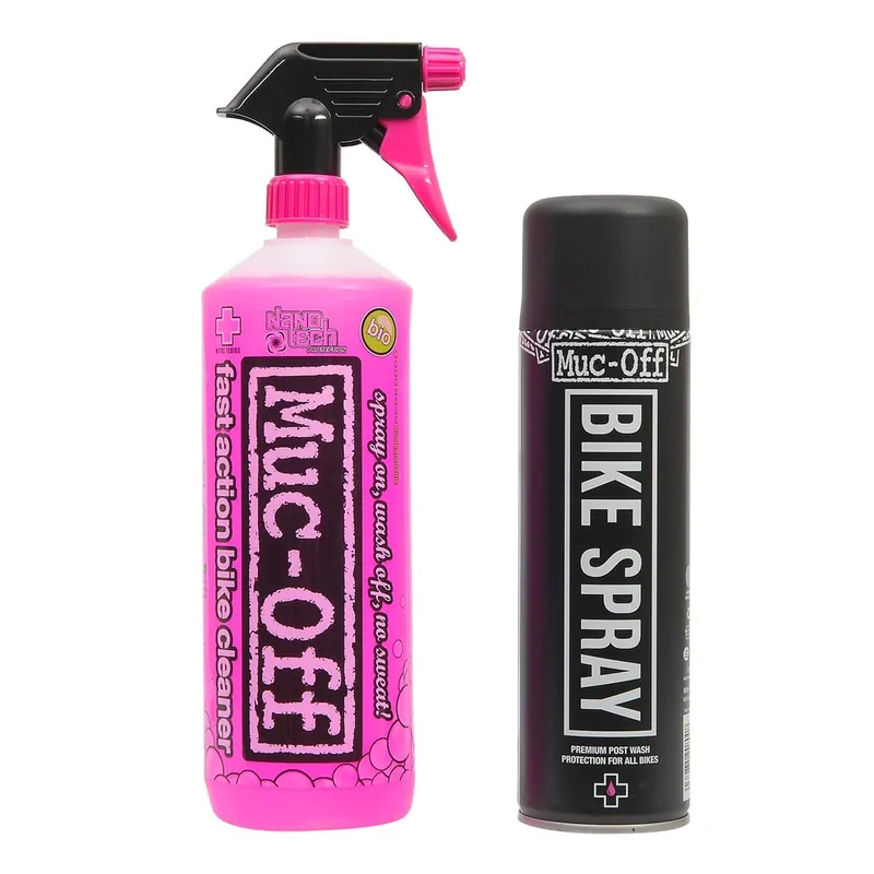 MUC-OFF Bike Cleaner pack (1 L) + MUC-OFF BIKE PROTECT polish (500 ml)
