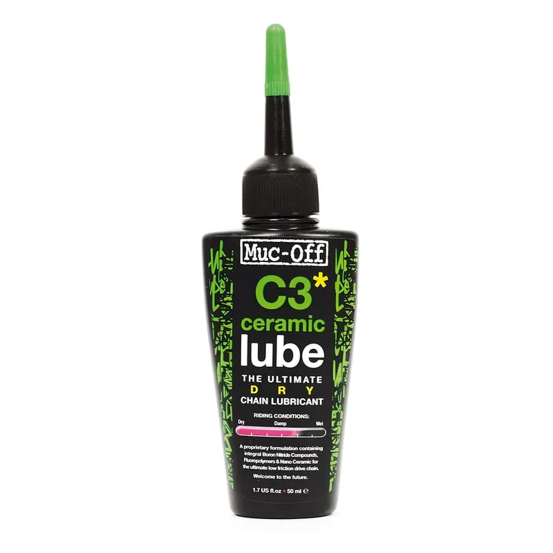 MUC-OFF C3 DRY WEATHER Lubricante cerámico para condiciones secas (50 ml)