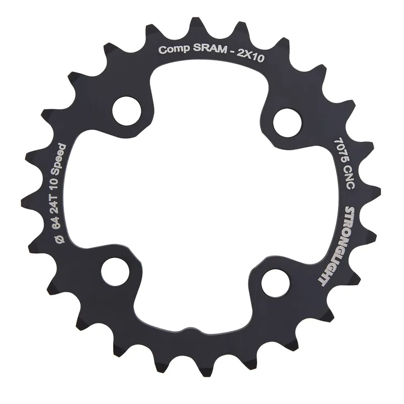 STRONGLIGHT Bandeja Interior ALU 7075 10V Doble 4 Agujeros 64mm