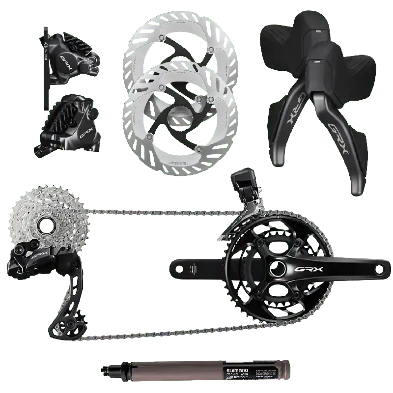 Grupo SHIMANO GRX RX825 Di2 2x12V