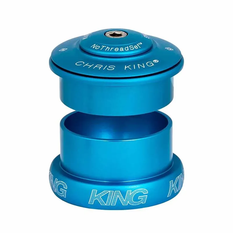 Juego de dirección semi-integrado / externo CHRIS KING INSET 5 1"1/8-1.5" ZS49/EC49 Turquesa