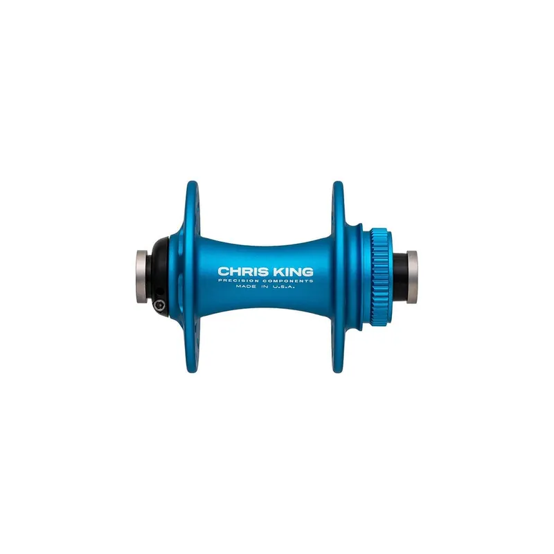 Bujes delanteros CHRIS KING R45D 12x100mm Center Lock Matte Turquoise