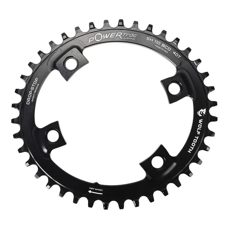 WOLF TOOTH 11V Oval Mono Plato Shimano Dura-Ace 9100/Ultegra 8000/105 R7000 110mm