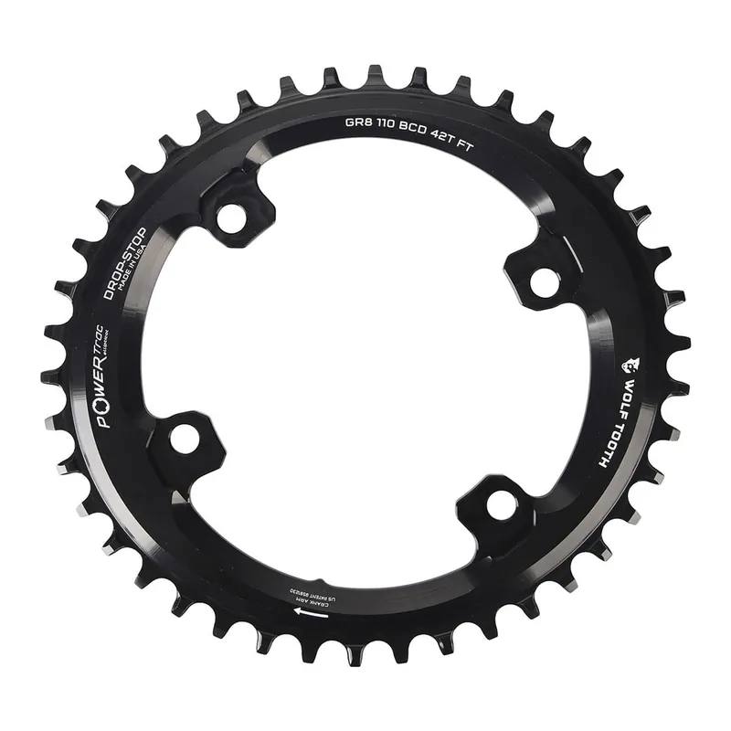 WOLF TOOTH 11V Plato Mono Ovalado Shimano GRX RX810/RX600 110mm