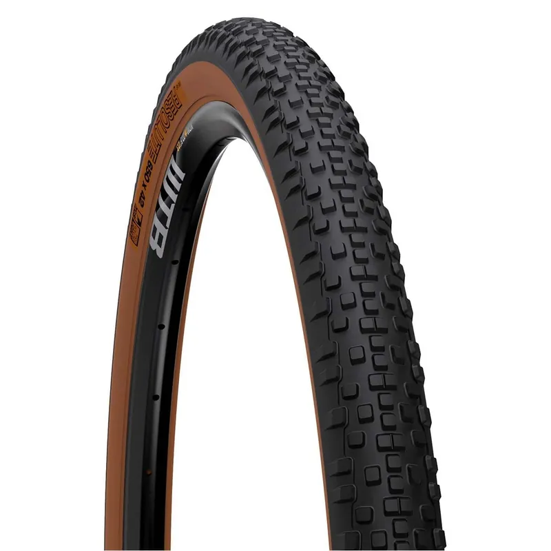 Neumático WTB RESOLUTE TCS LIGHT FAST ROLLING DUAL DNA SG2 60tpi 700x42c Tubeless Ready Beige
