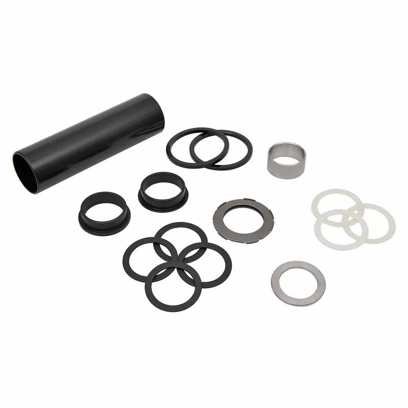 Adaptador pedalier CHRIS KING KIT #17 THREADFIT 24 > BSA 100 mm Eje 22-24 mm Negro