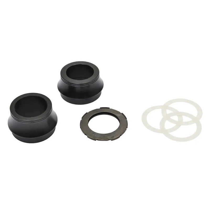 CHRIS KING KIT #3 PF30 73mm > 22-24mm Axle Crankcase Adapter Negro