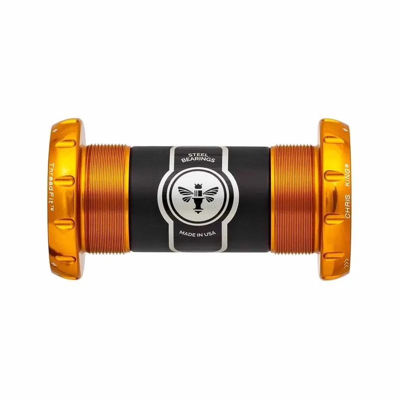 Platos y bielas CHRIS KING ThreadFit 30 68/73mm Gold