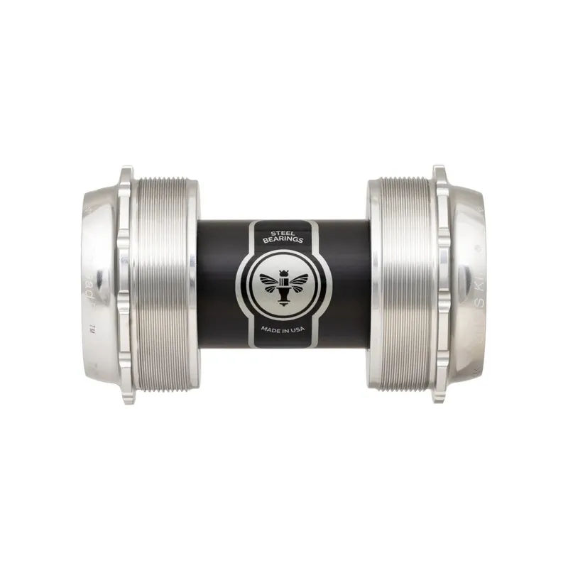 Platos y bielas CHRIS KING ThreadFit T47 24X 68/73mm Plata