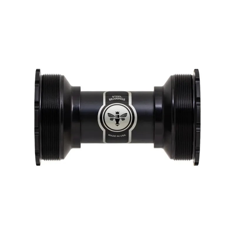 CHRIS KING ThreadFit T47 30I 68/73/83/86/92mm Matt Black platos y bielas
