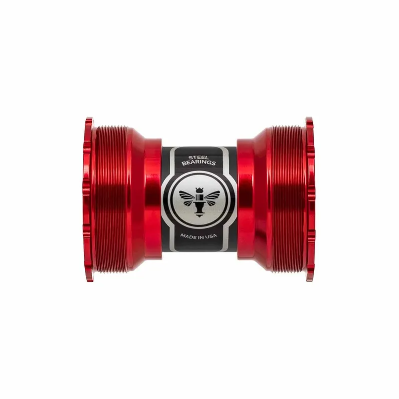 platos y bielas CHRIS KING ThreadFit T47 30I 68/73/83/86/92mm Rojo