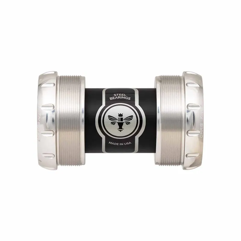 Platos y bielas CHRIS KING ThreadFit T47 30X 68/73mm Plata
