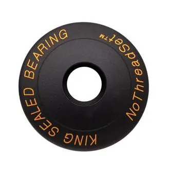 Tapa de potencia CHRIS KING 1"1/8 Negro mate