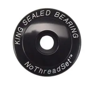 Tapa de potencia CHRIS KING 1"1/8 Negro