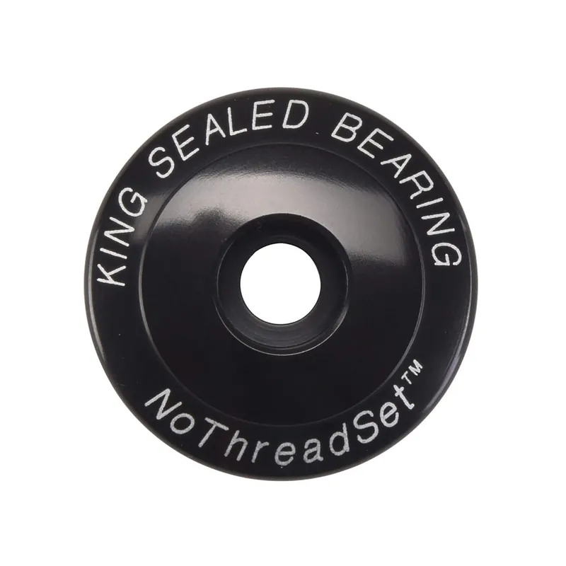 Tapa de potencia CHRIS KING 1"1/8 Negro mate
