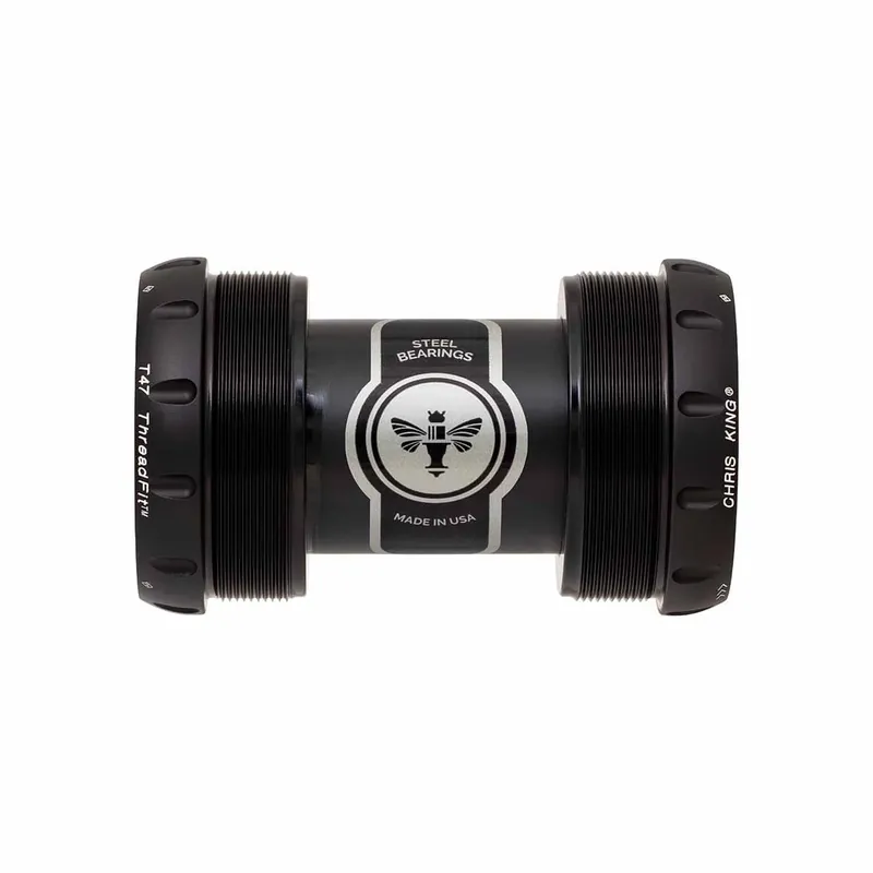 CHRIS KING ThreadFit T47 30X 68/73mm Negro Mate platos y bielas