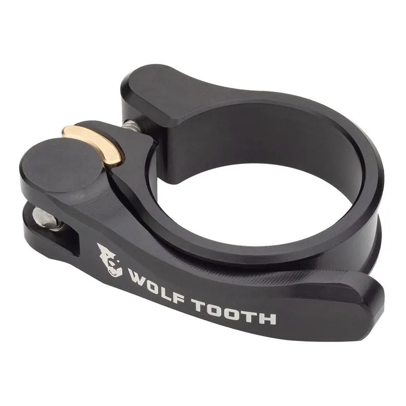 Abrazadera de sillín de liberación rápida WOLF TOOTH Negro