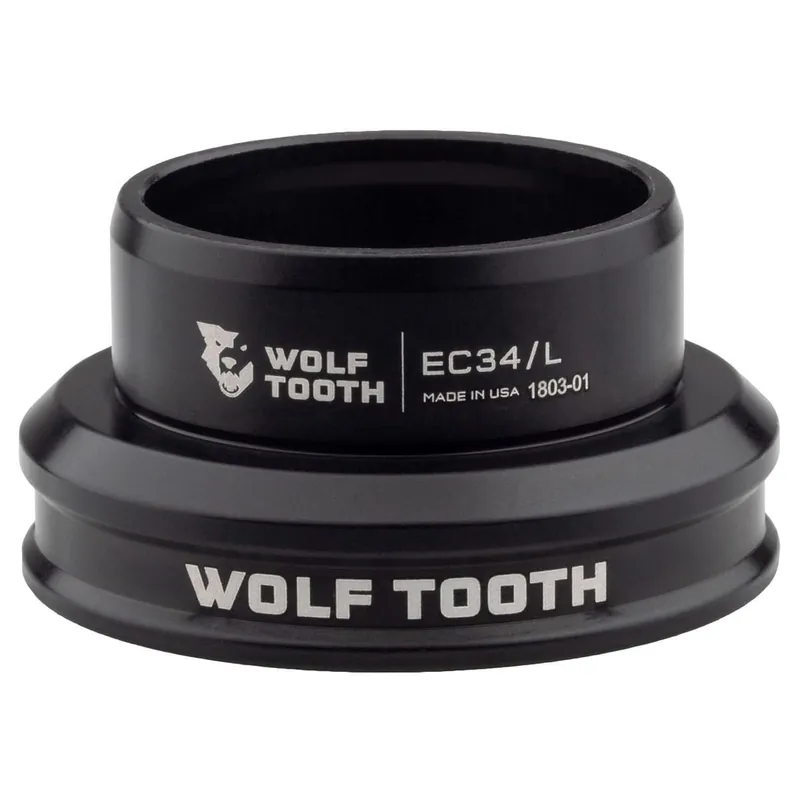 Cuenco bajo para WOLF TOOTH 1"1/8 EC34 External Headset Negro