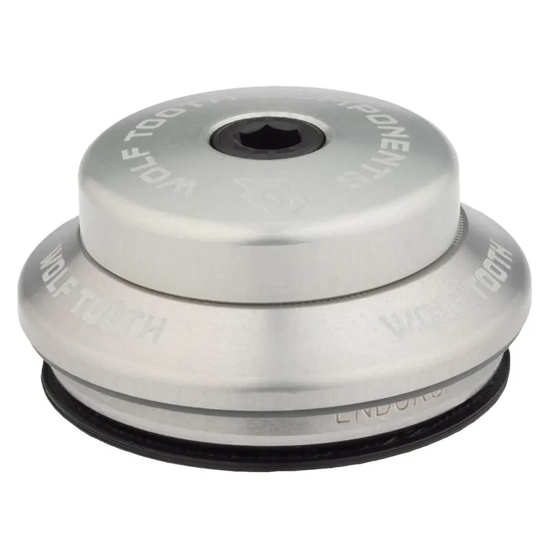 Copa Alta para Auriculares Integrados WOLF TOOTH PREMIUM 1"1/8 IS42 Stack 7mm Plata