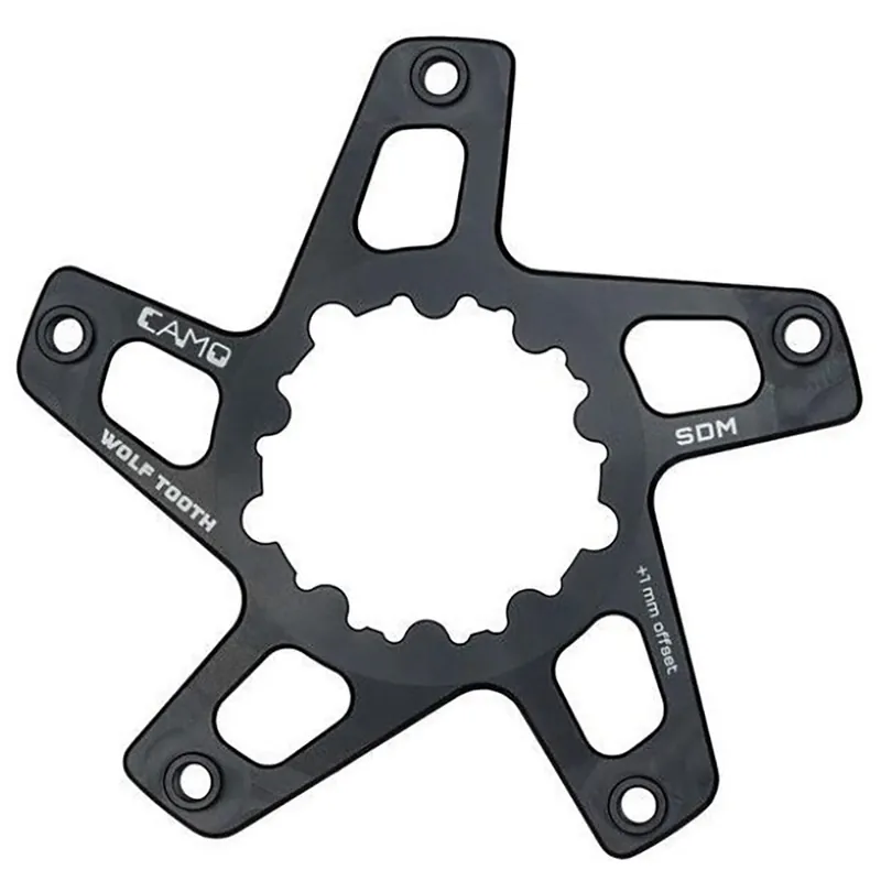 WOLF TOOTH CAMO M5 Platos y bielas Star Sram Direct Mount Boost Offset 3mm Negro