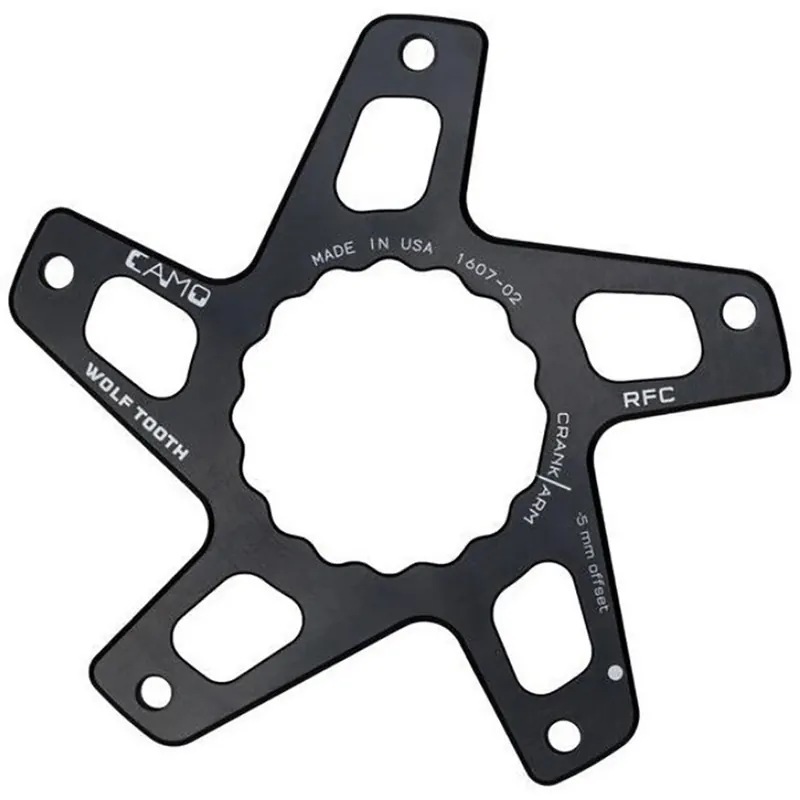WOLF TOOTH CAMO P3 Raceface Cinch Direct Mount Offset 3mm Negro plato estrella