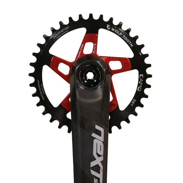 Pedal Star WOLF TOOTH CAMO P3 Raceface Cinch Direct Mount Offset 3mm Rojo