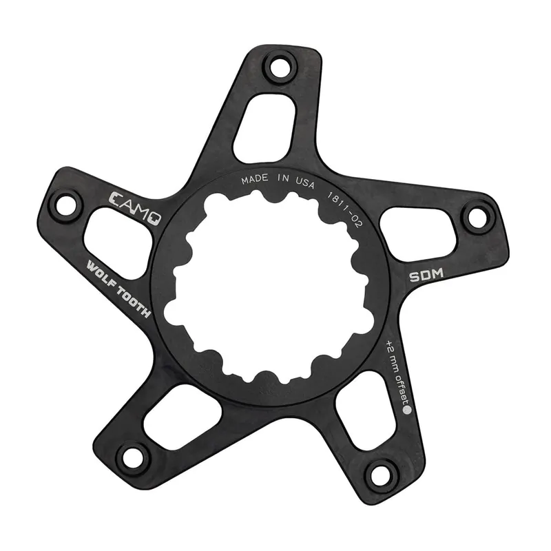 WOLF TOOTH CAMO P2 Sram Offset 4mm Negro plato estrella