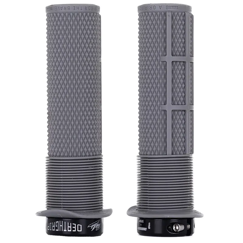 Puños DMR DEATHGRIP Flange Medium Lock-on Gris