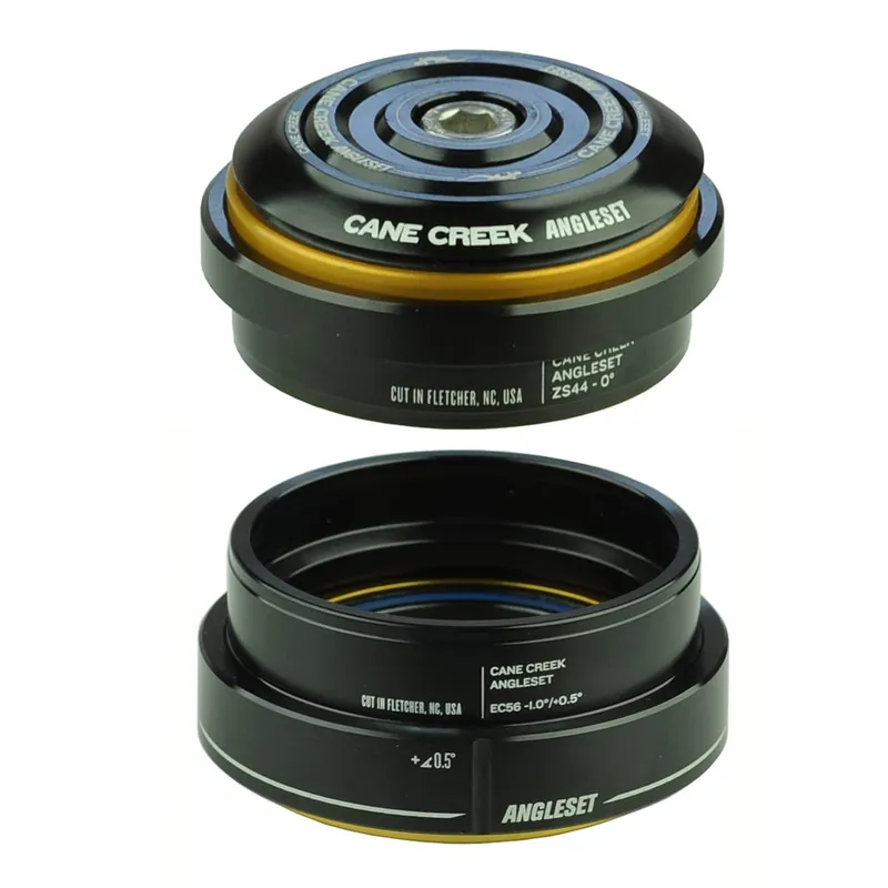 Auricular semi-integrado / externo CANE CREEK ANGLESET 1° 1"1/8 - 1.5" ZS44-EC56 Negro