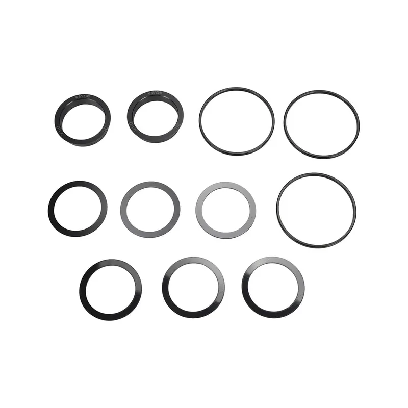 CHRIS KING Juego de Ajuste de Platos y Bielas ThreadFit T47/30x y 30I Fit N°5 #PBB085 Negro