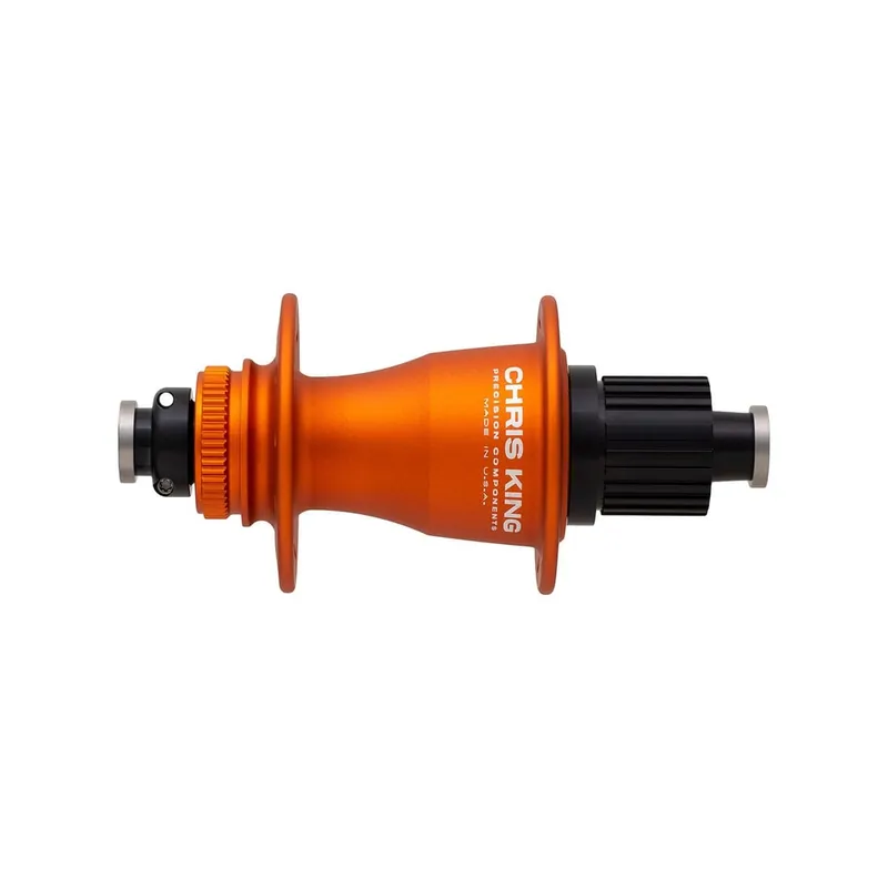 buje trasero CHRIS KING 12x148mm BOOST Center Lock Orange Mat