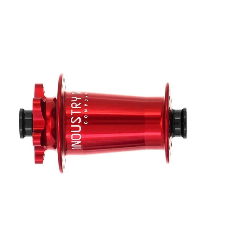 BUJE DELANTERO INDUSTRY NINE Hydra 15x110mm Boost 6 Agujeros Rojo