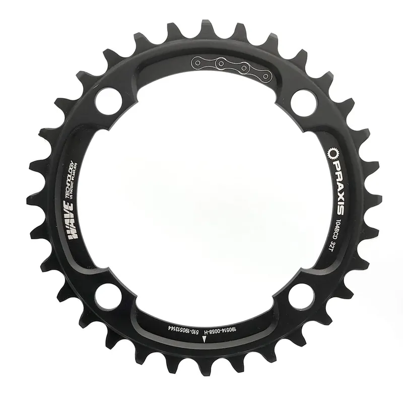 PRAXIS 10/11V Platina de 4 agujeros 104mm