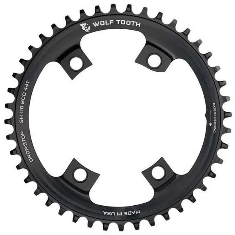Plato 9/10/11V WOLF TOOTH ASYMMETRIC SHIMANO 4 agujeros 110mm