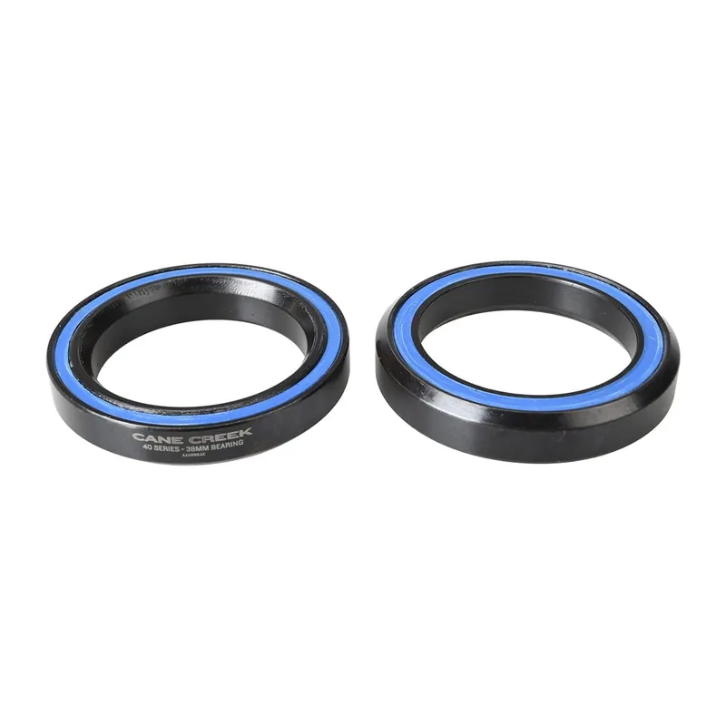 CANE CREEK Forty 1" 36°/45° 38 mm Rodamientos de acero de óxido negro para el juego de dirección (Pareja) #BAA0004K