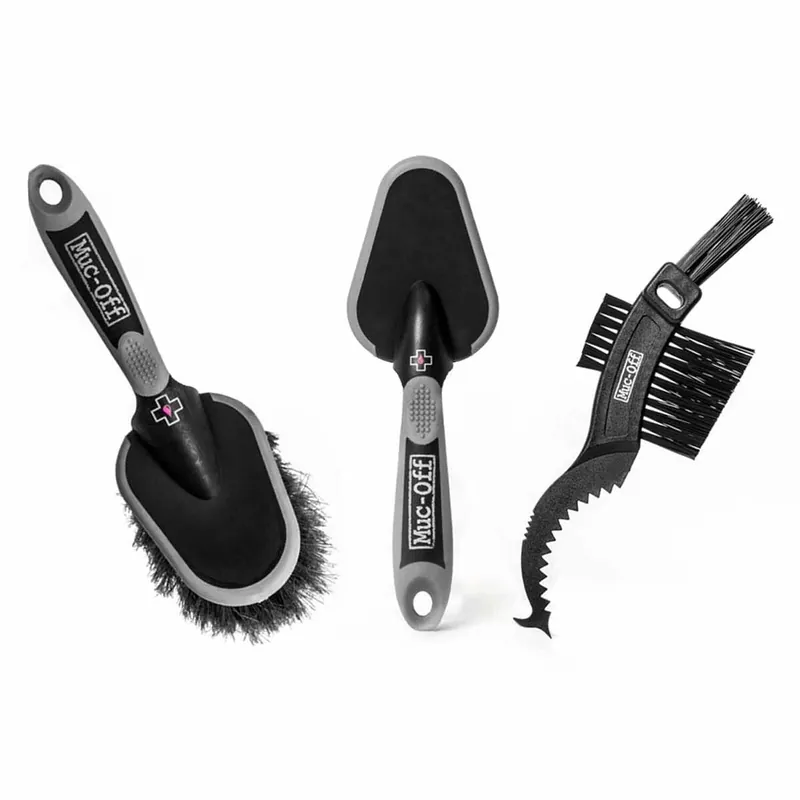 Kit de cepillos de limpieza MUC-OFF (3 piezas)