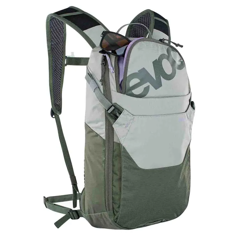 Mochila EVOC RIDE 8L Gris/caqui