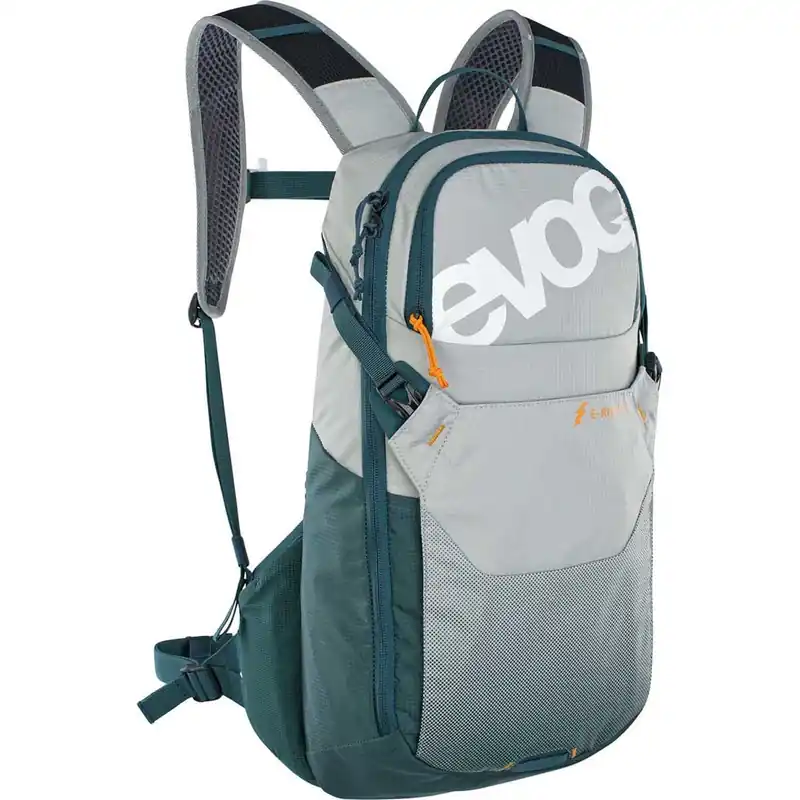 Mochila EVOC E-RIDE 12L Gris/Gasolina