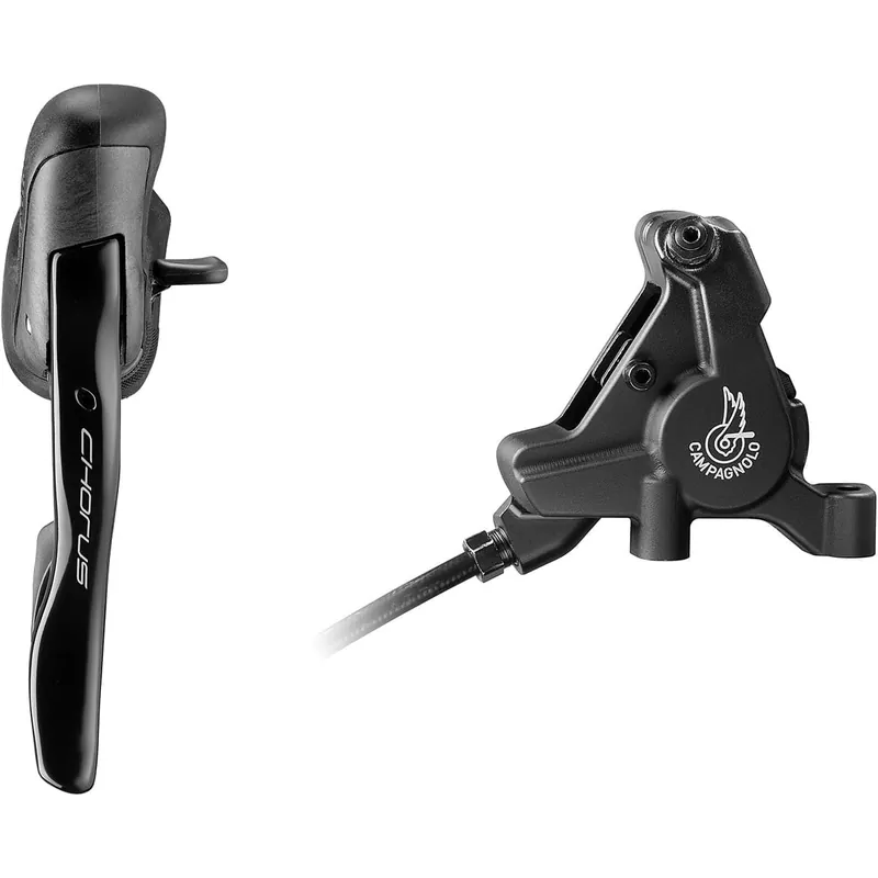 160mm CAMPAGNOLO CHORUS 12V Flat Mount Discless Palanca recta y pinza trasera