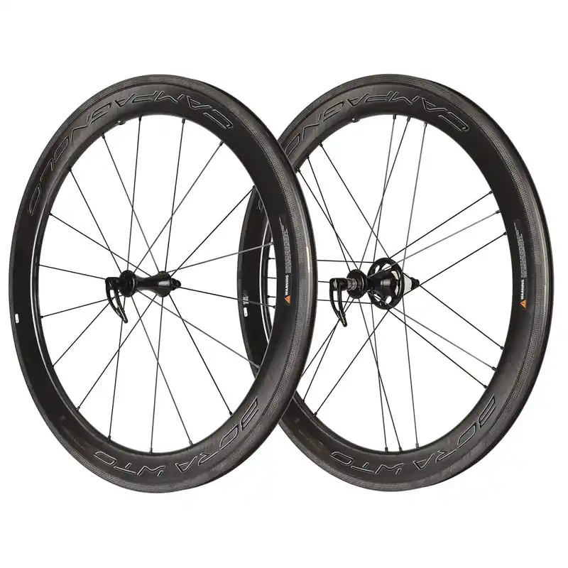 Par de ruedas CAMPAGNOLO BORA WTO 60 DARK LABEL
