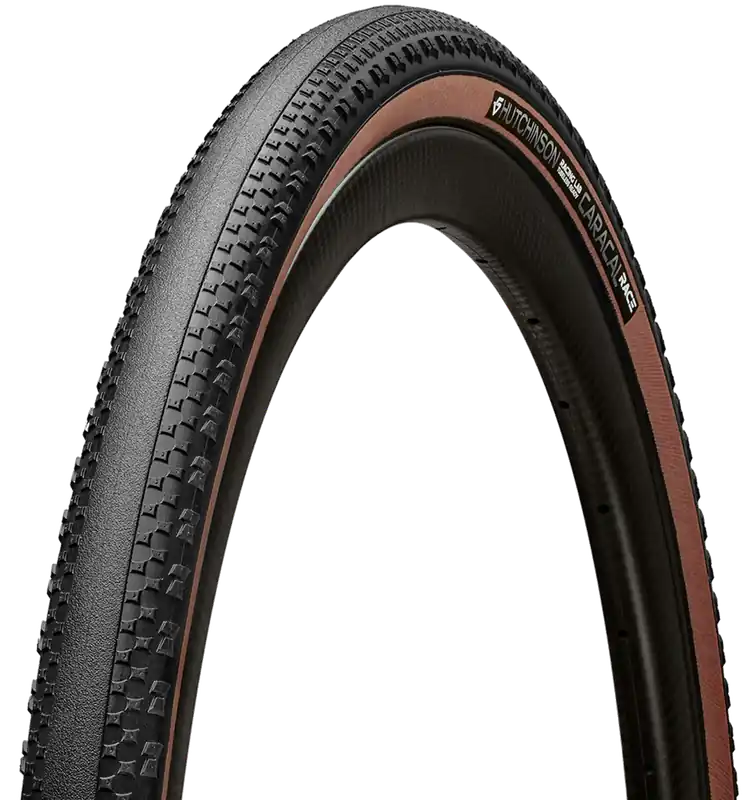 Neumático HUTCHINSON CARACAL RACE 700c Tubeless Ready Beige