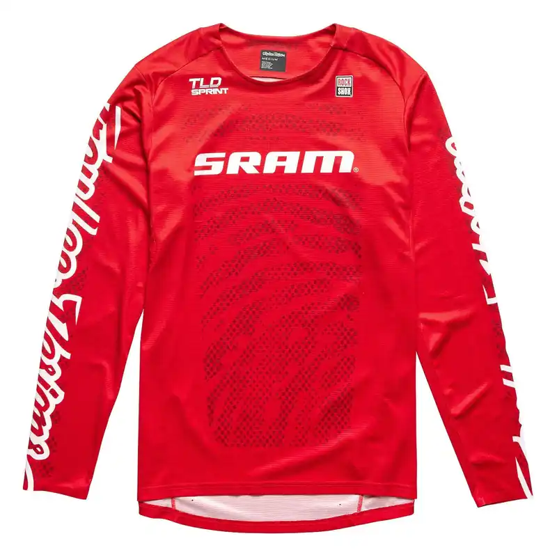 Maillot manga larga TROY LEE DESIGNS SPRINT SRAM Rojo