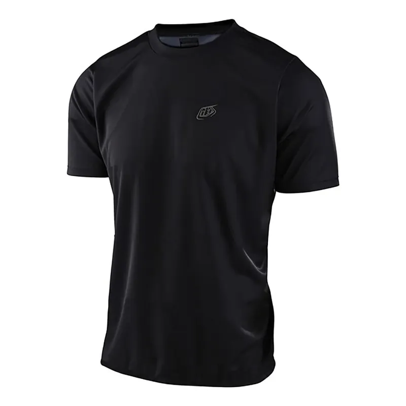 Maillot de manga corta TROY LEE DESIGNS FLOWLINE Negro