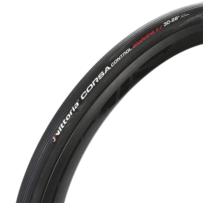 Neumático tubular VITTORIA CORSA CONTROL Graphene G2.0 700x30c Negro