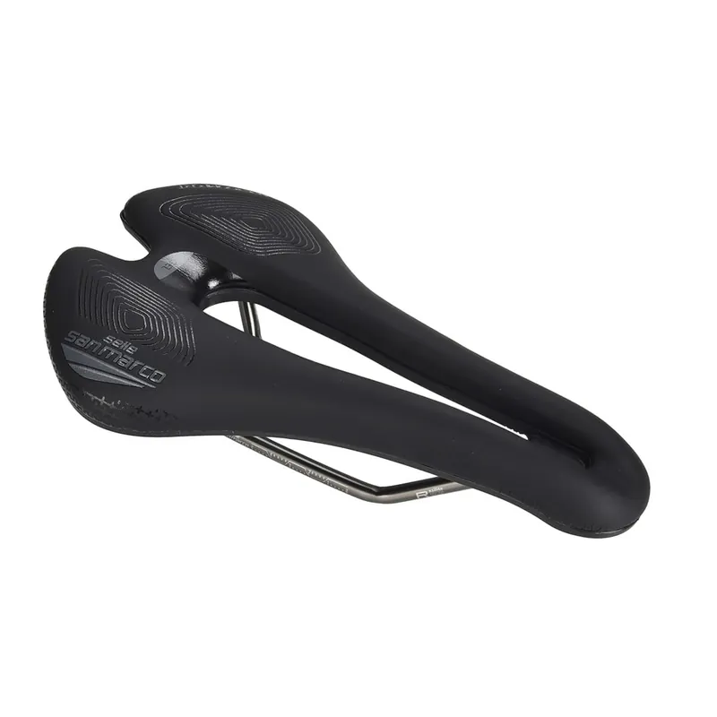 SILLÍN SAN MARCO APSIDE SHORT SUPERCOMFORT OPEN-FIT RACING 139mm Raíles Manganeso